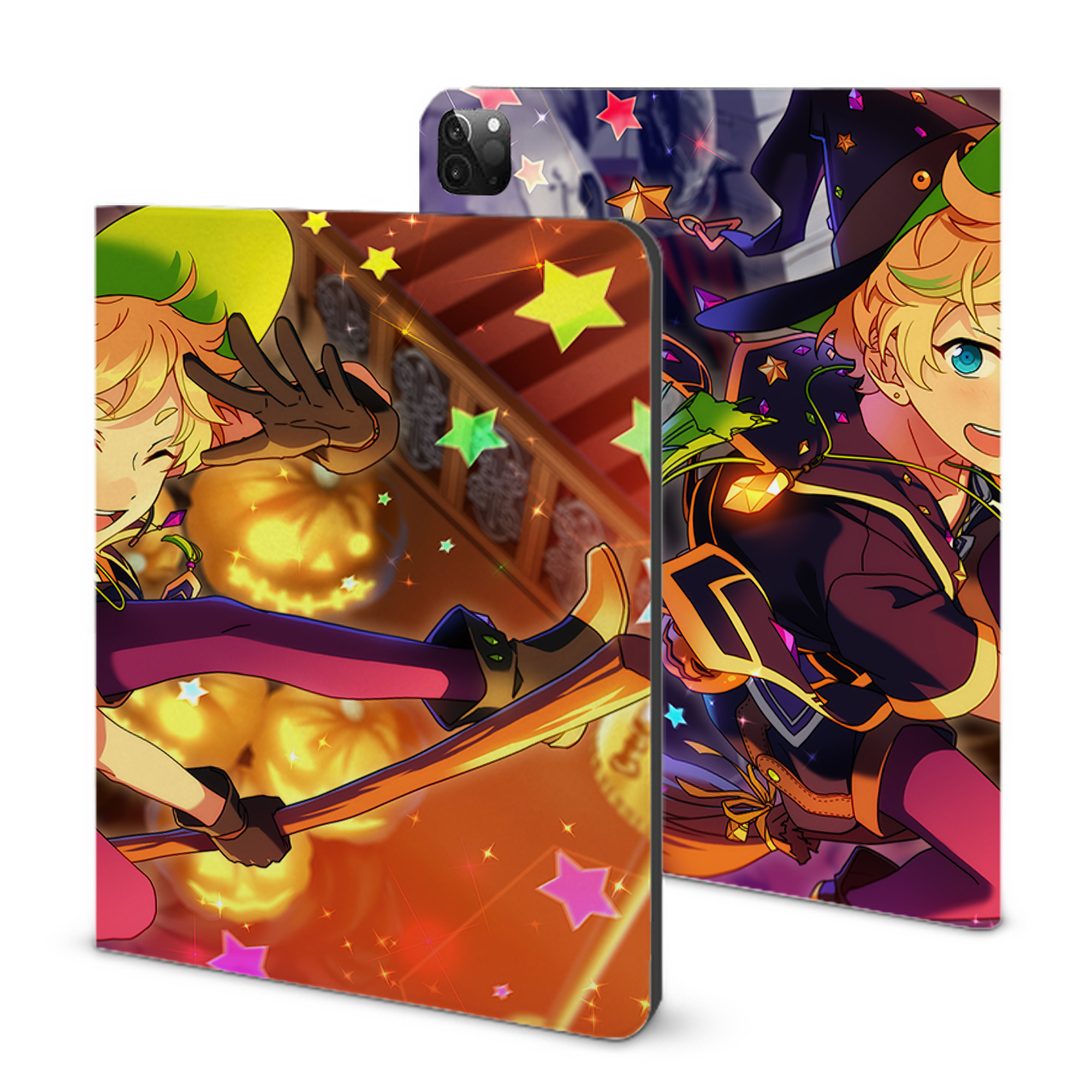 （画像用） あんさんぶるスターズ! Ensemble Stars IPadケース ペンホルダー付き ブックスタイルデザイン